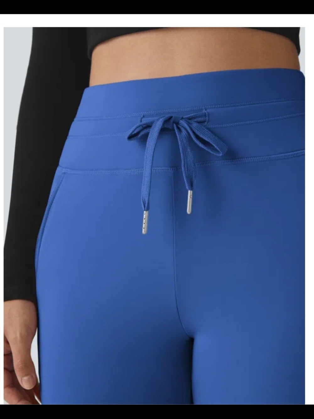 HALARA Royal Blue High-Rise Jogger Leggings - Picture 5 of 7